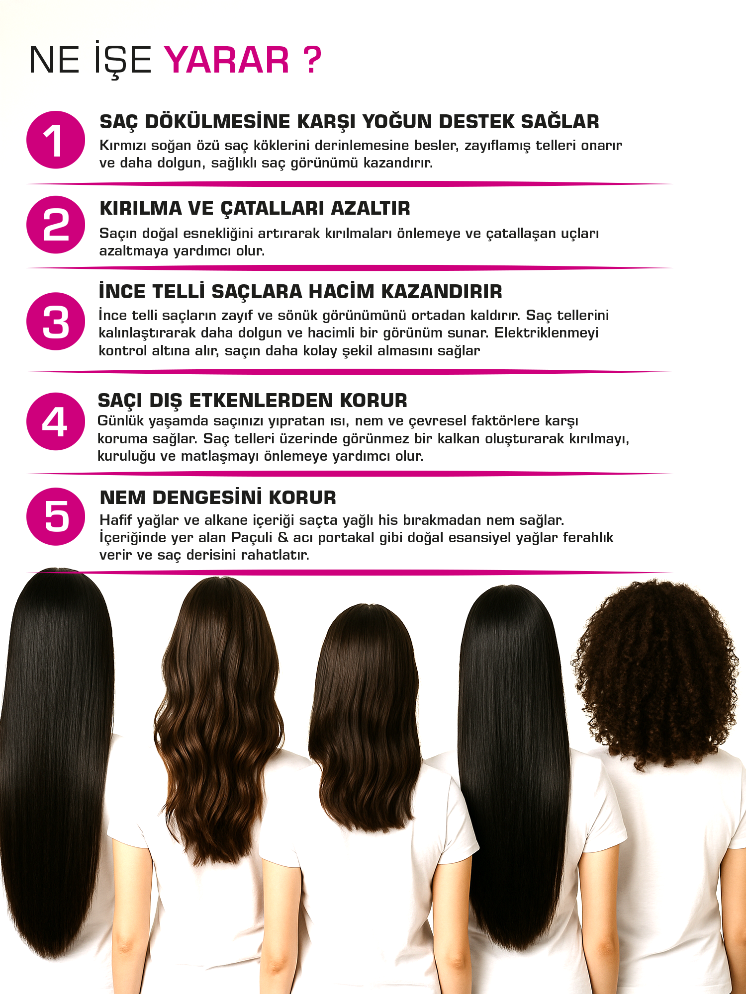 let it VIBE BACK Kırmızı Soğan Özlü Saç Serumu 100 ml - Dökülen ve Yıpranmış Saçlar İçin Onarıcı Bakım Yağı