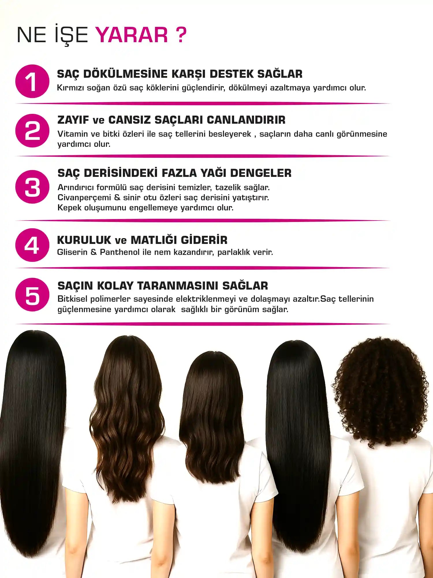 let it VIBE BACK Kırmızı Soğan Özlü Dökülme Karşıtı Saç Bakım Seti 3’lü – Şampuan 400 ml+Maske 275 ml+Serum 100 ml