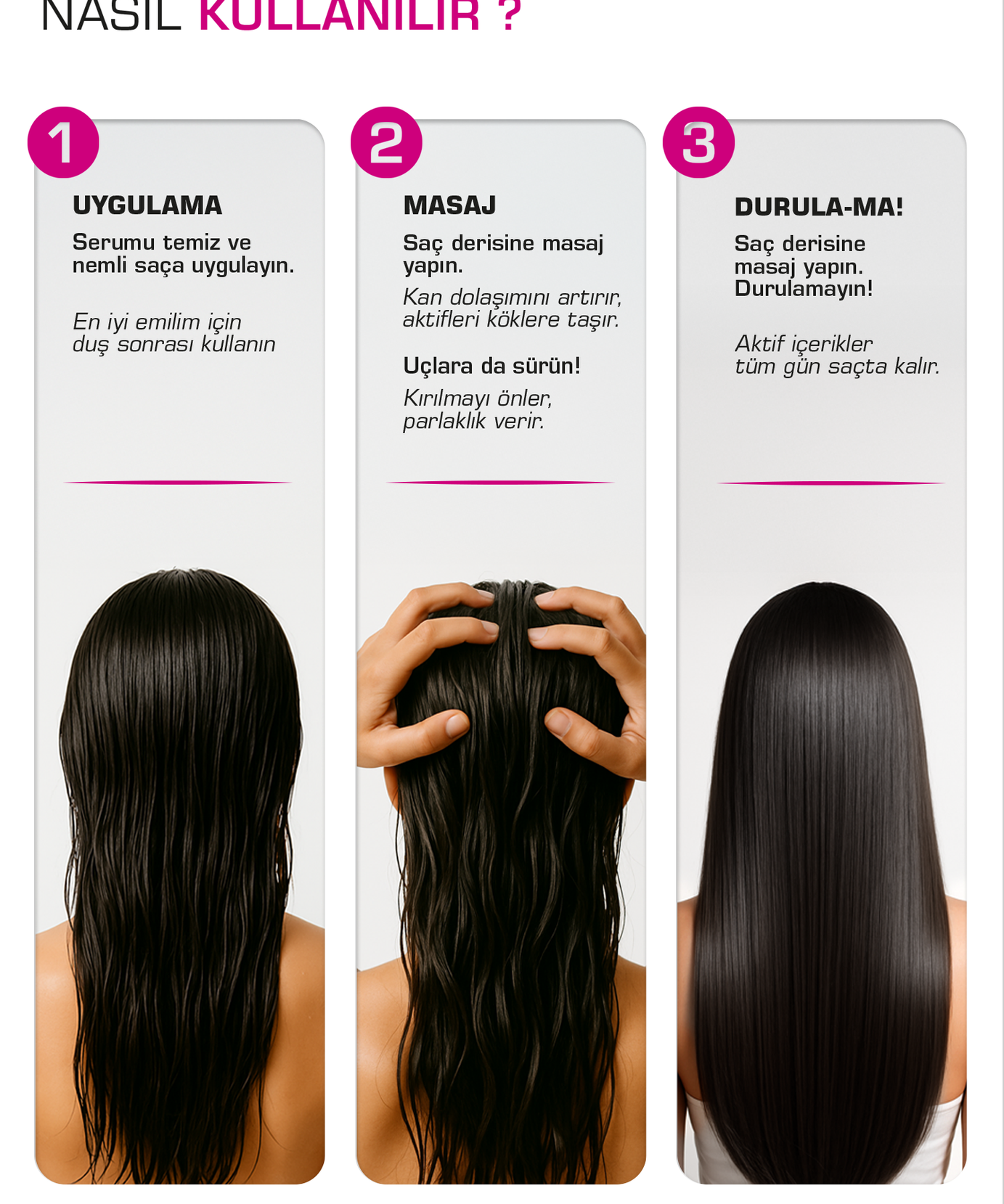 let it VIBE BACK Kırmızı Soğan Özlü Dökülme Karşıtı Saç Bakım Seti 3’lü – Şampuan 400 ml+Maske 275 ml+Serum 100 ml