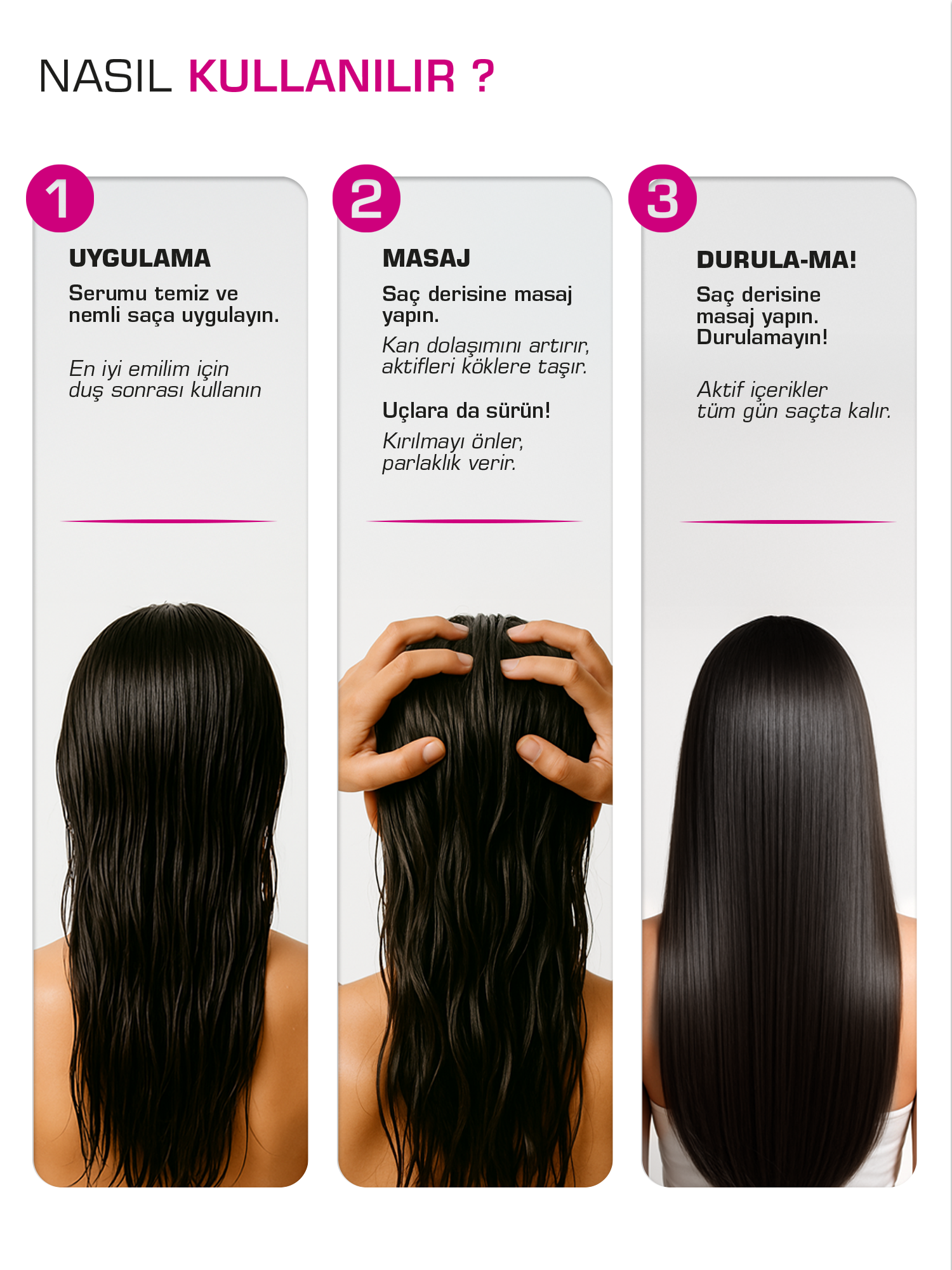 let it VIBE BACK Kırmızı Soğan Özlü Dökülme Karşıtı Saç Bakım Seti 3’lü – Şampuan 400 ml+Maske 275 ml+Serum 100 ml