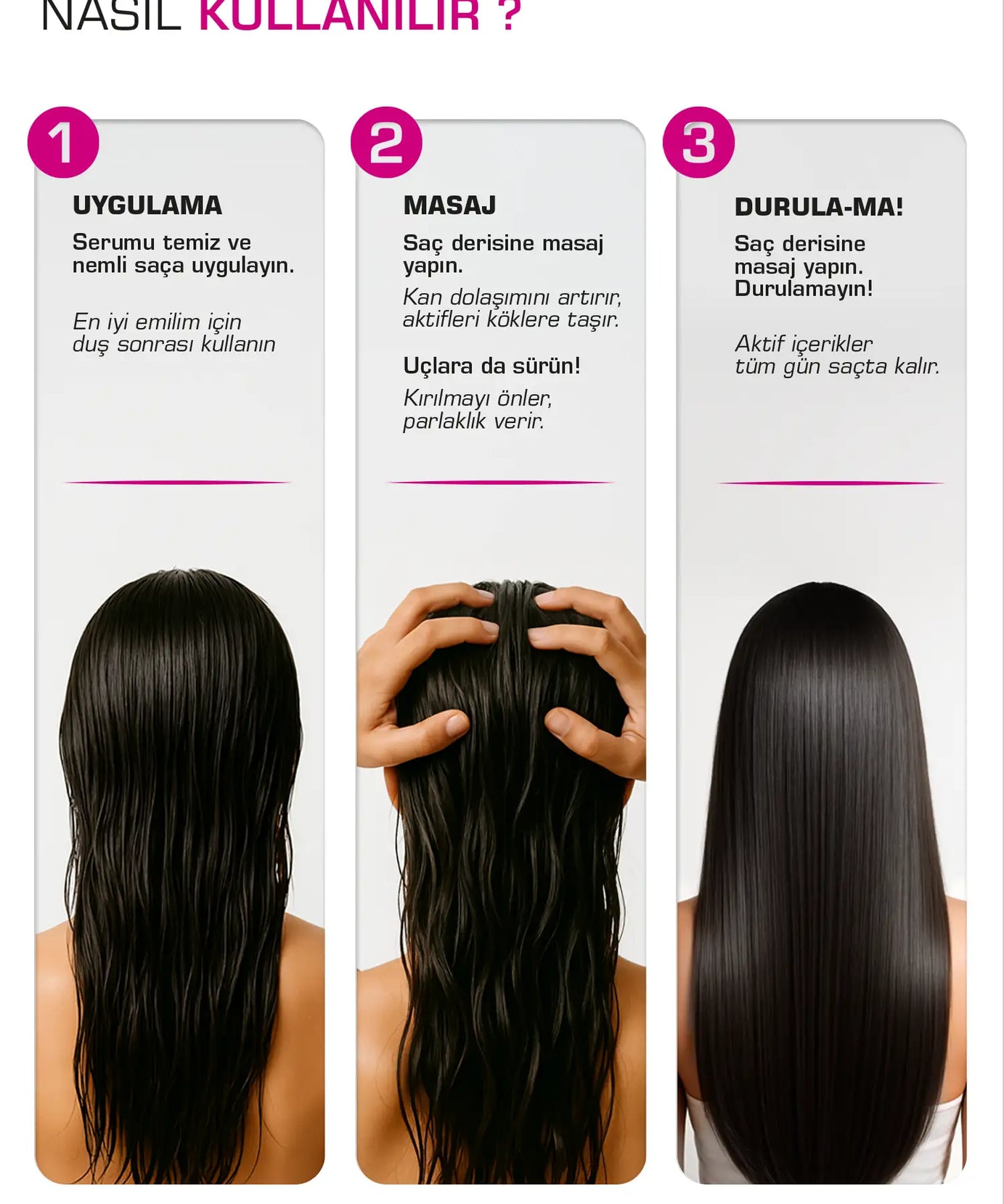 let it VIBE BACK Kırmızı Soğan Özlü Dökülme Karşıtı Saç Bakım Seti 3’lü – Şampuan 400 ml+Maske 275 ml+Serum 100 ml