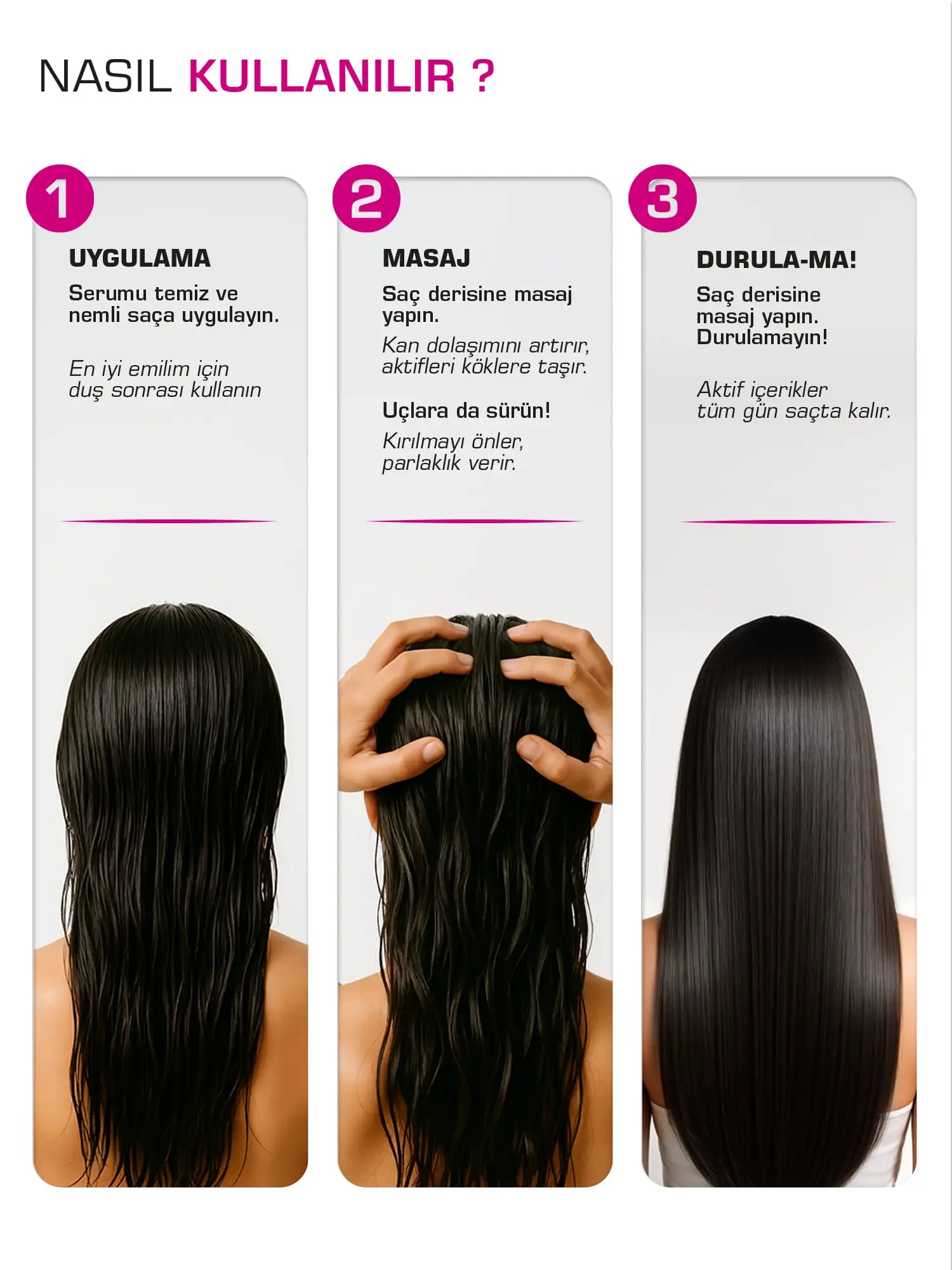 let it VIBE BACK Kırmızı Soğan Özlü Dökülme Karşıtı Saç Bakım Seti 3’lü – Şampuan 400 ml+Maske 275 ml+Serum 100 ml