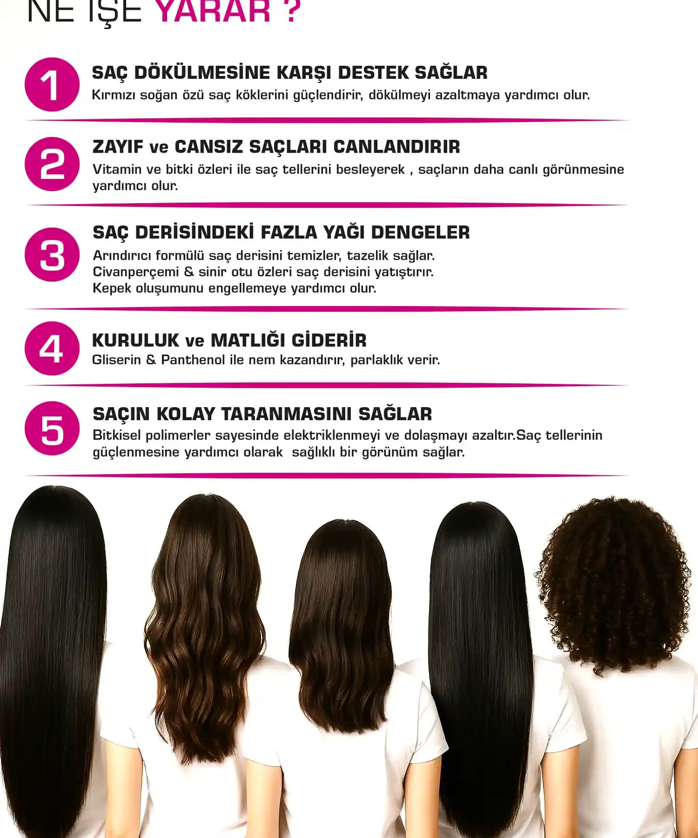 let it VIBE BACK Kırmızı Soğan Özlü Dökülme Karşıtı Saç Bakım Seti 3’lü – Şampuan 400 ml+Maske 275 ml+Serum 100 ml